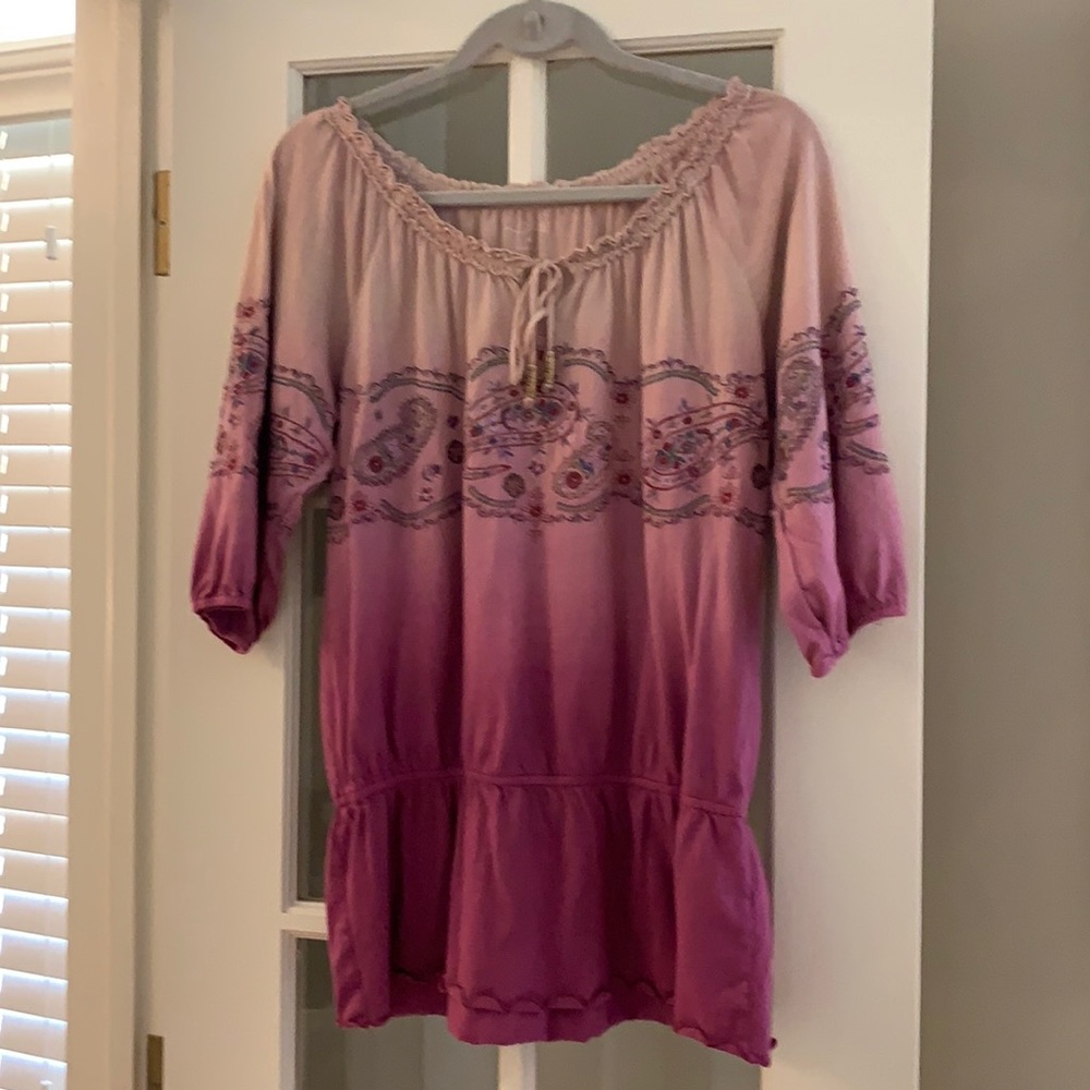 RYB peplum top
